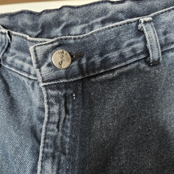 80's Fancy Ass Jeans with chap style paneling. - Picture 7 of 11